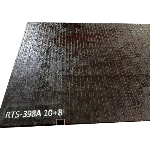 High temperature wear-resistant composite wear plate